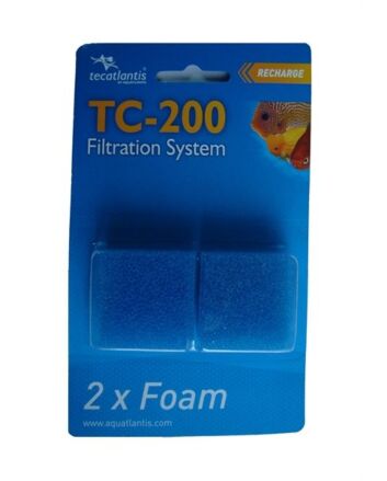 Aquatlantis Filterspons Fijn Voor Tc200 2 Stuks