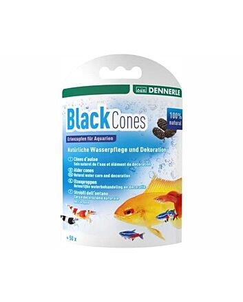 Dennerle Black Cones 40 Gr - Voor 1200 L