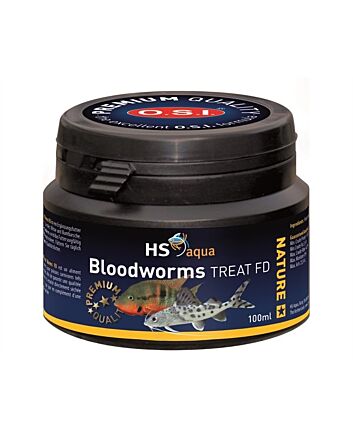 Hs Aqua Nature Treat Blood Worms 100 Ml