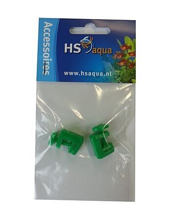 Hs Aqua Slangklem Plastic Groen 4-6 Per 2 St.
