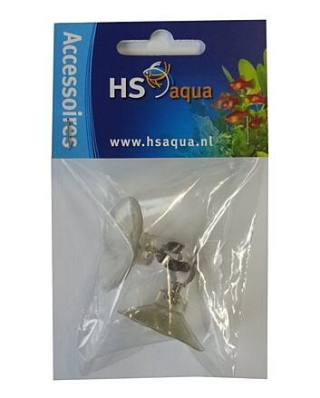 Hs Aqua Zuiger Transparant + Metaalklem 9-12 Per 2 St.