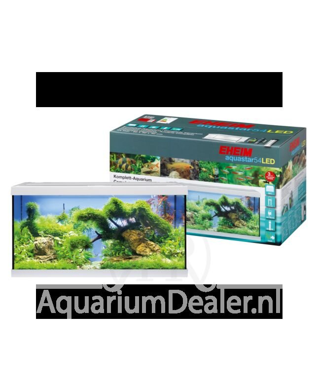 Eheim Aquarium Aquastar 54 Wit 60x30x36 Cm Led